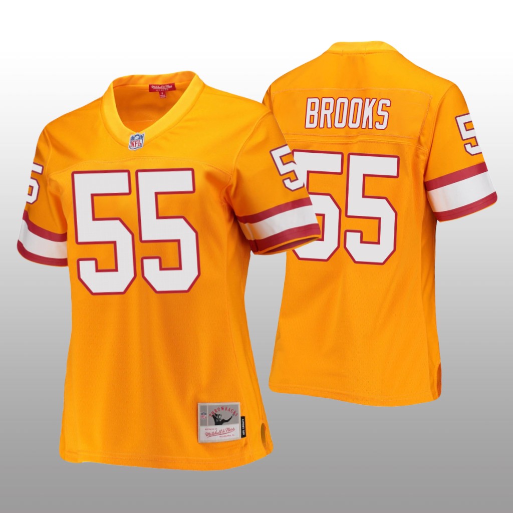 Tampa Bay Buccaneers Derrick Brooks Orange Jersey Legacy - Women's