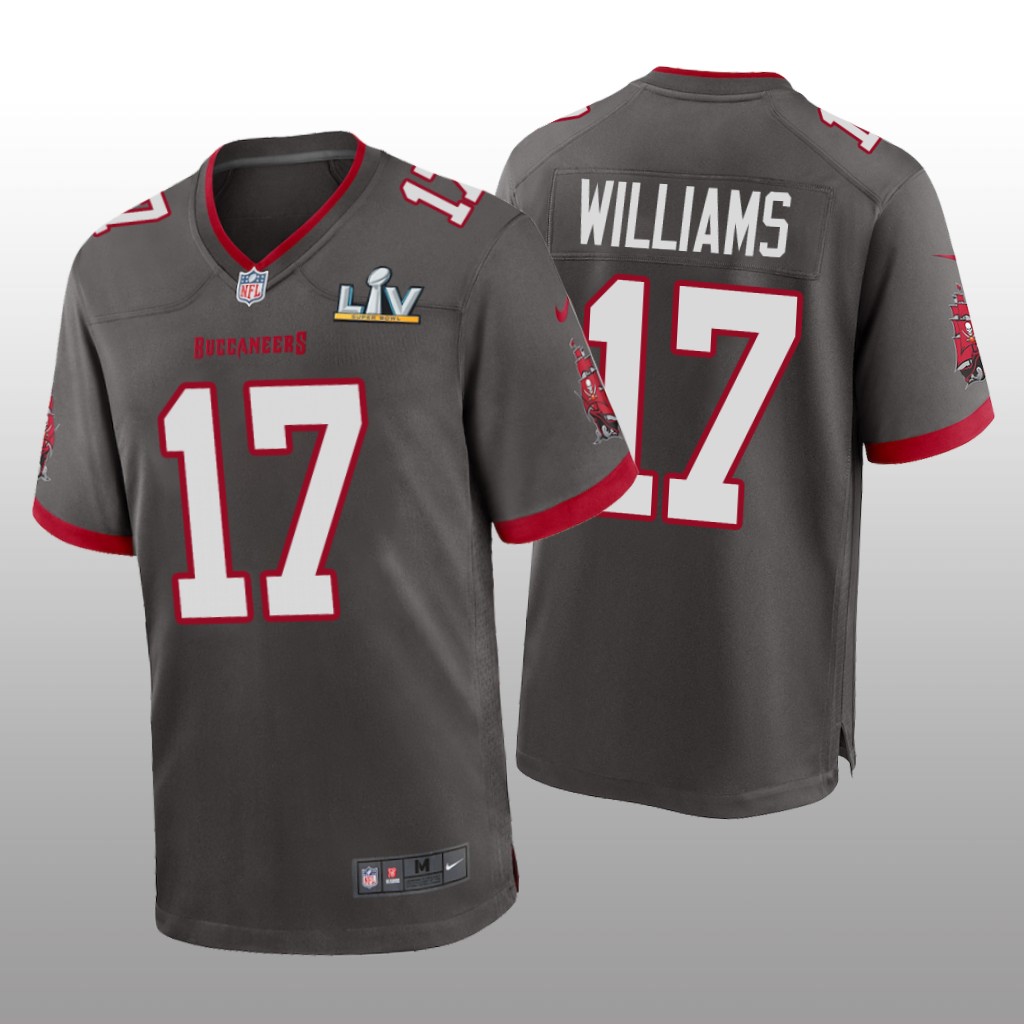 Tampa Bay Buccaneers Doug Williams Pewter Game Jersey Super Bowl LV - Men's