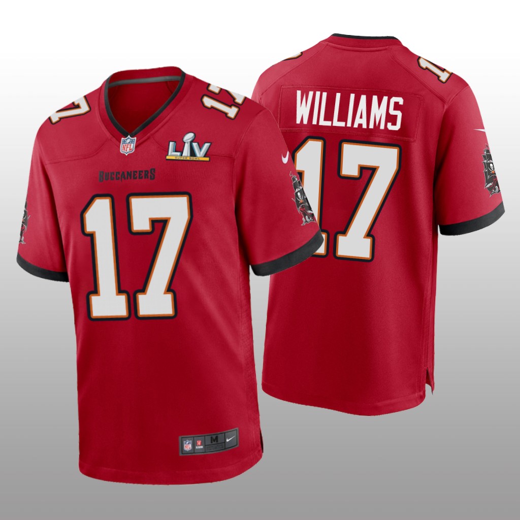 Tampa Bay Buccaneers Doug Williams Red Game Jersey Super Bowl LV - Men's