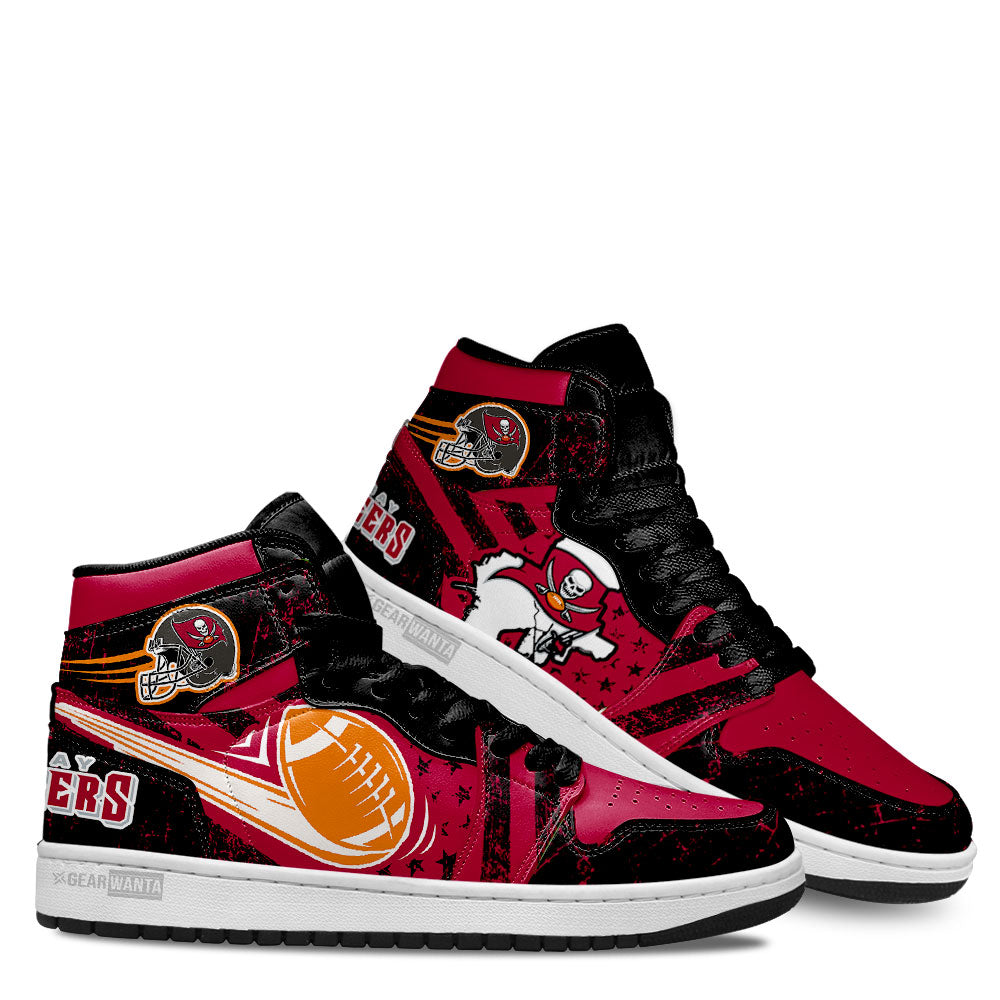 Tampa Bay Buccaneers Football Team J1 Shoes For Fans Sneakers, Air Jordan Hightop