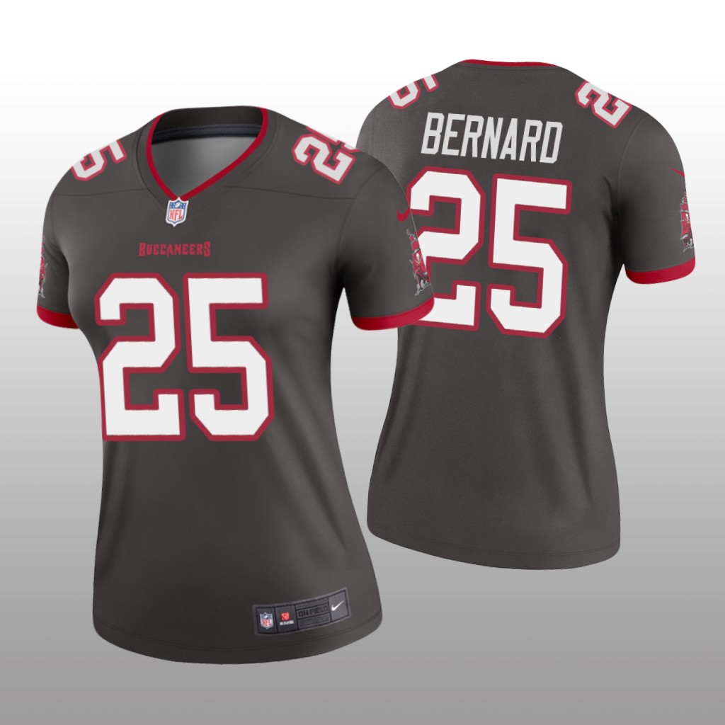 Tampa Bay Buccaneers Giovani Bernard Pewter Jersey Legend - Women's