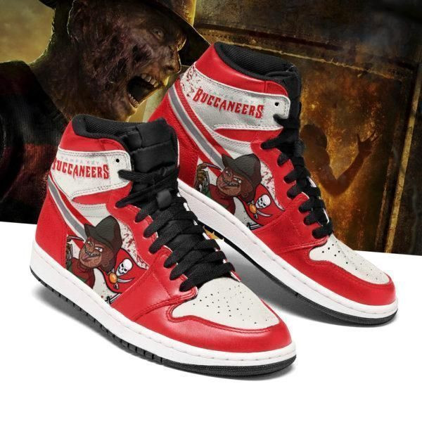 Tampa Bay Buccaneers Horror Nfl Air Sneakers Sneakers Sport Sneakers High Top Air Jordan Sneaker, Air Jordan Hightop