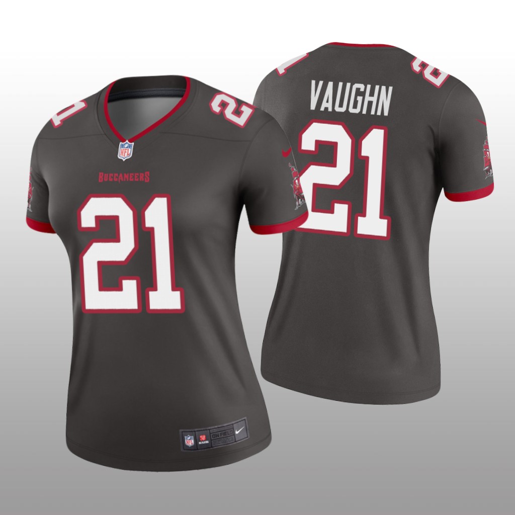 Tampa Bay Buccaneers Ke'Shawn Vaughn Pewter Jersey Legend - Women's