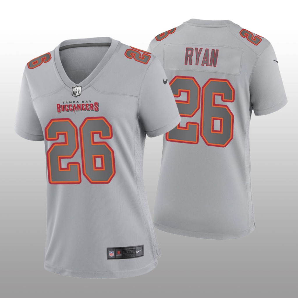Tampa Bay Buccaneers Logan Ryan Gray Jersey Atmosphere Fashion Game - Women's
