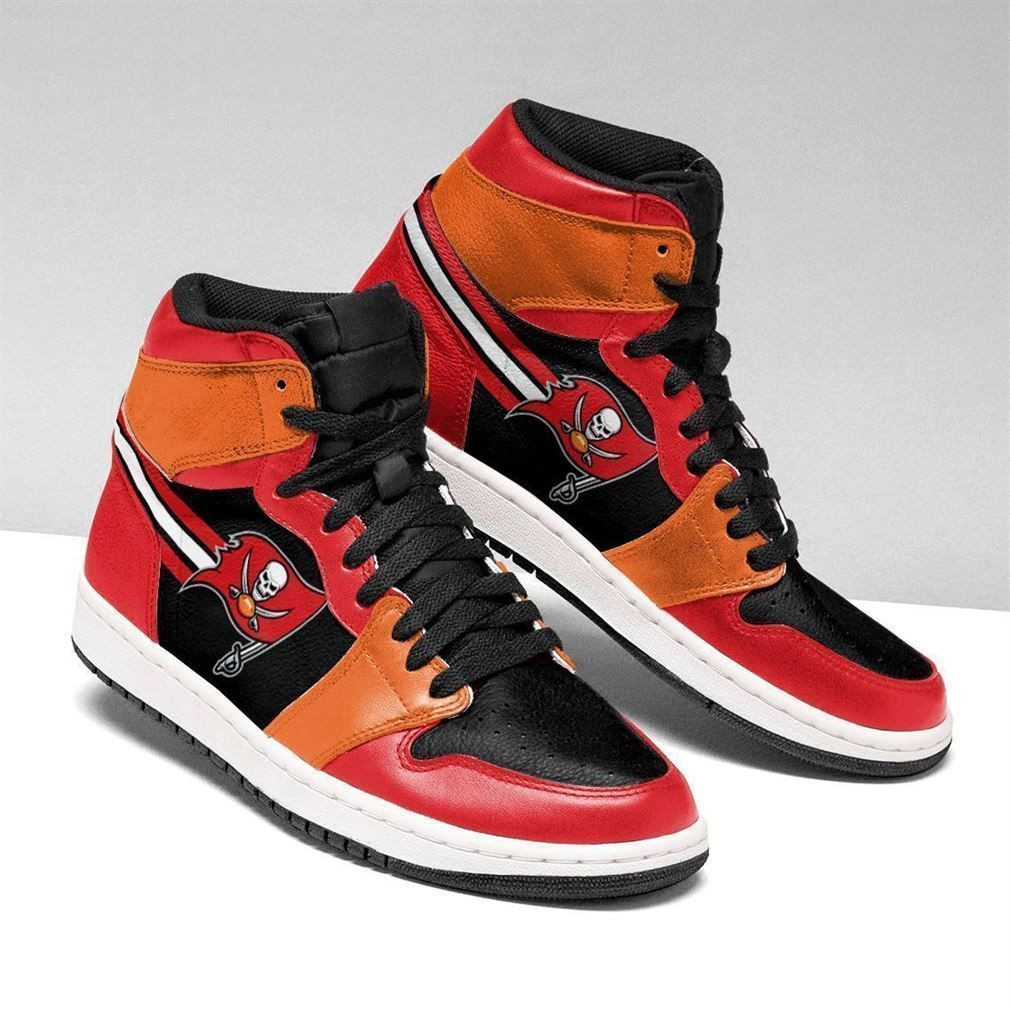Tampa Bay Buccaneers Nfl Football Team Air Sneakers Sneakers Sport Sneakers High Top Air Jordan Sneaker, Air Jordan Hightop