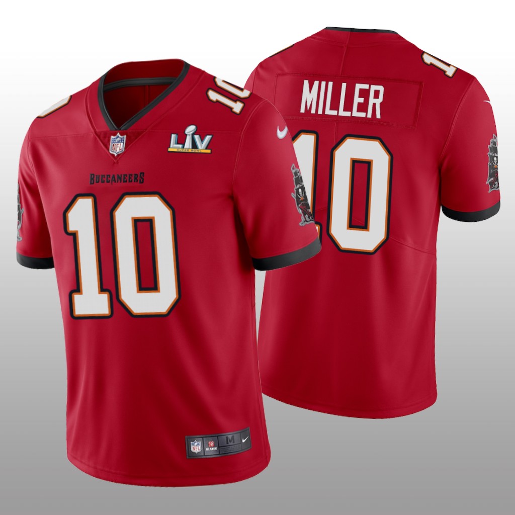 Tampa Bay Buccaneers Scotty Miller Red Vapor Limited Jersey Super Bowl LV – Men’s