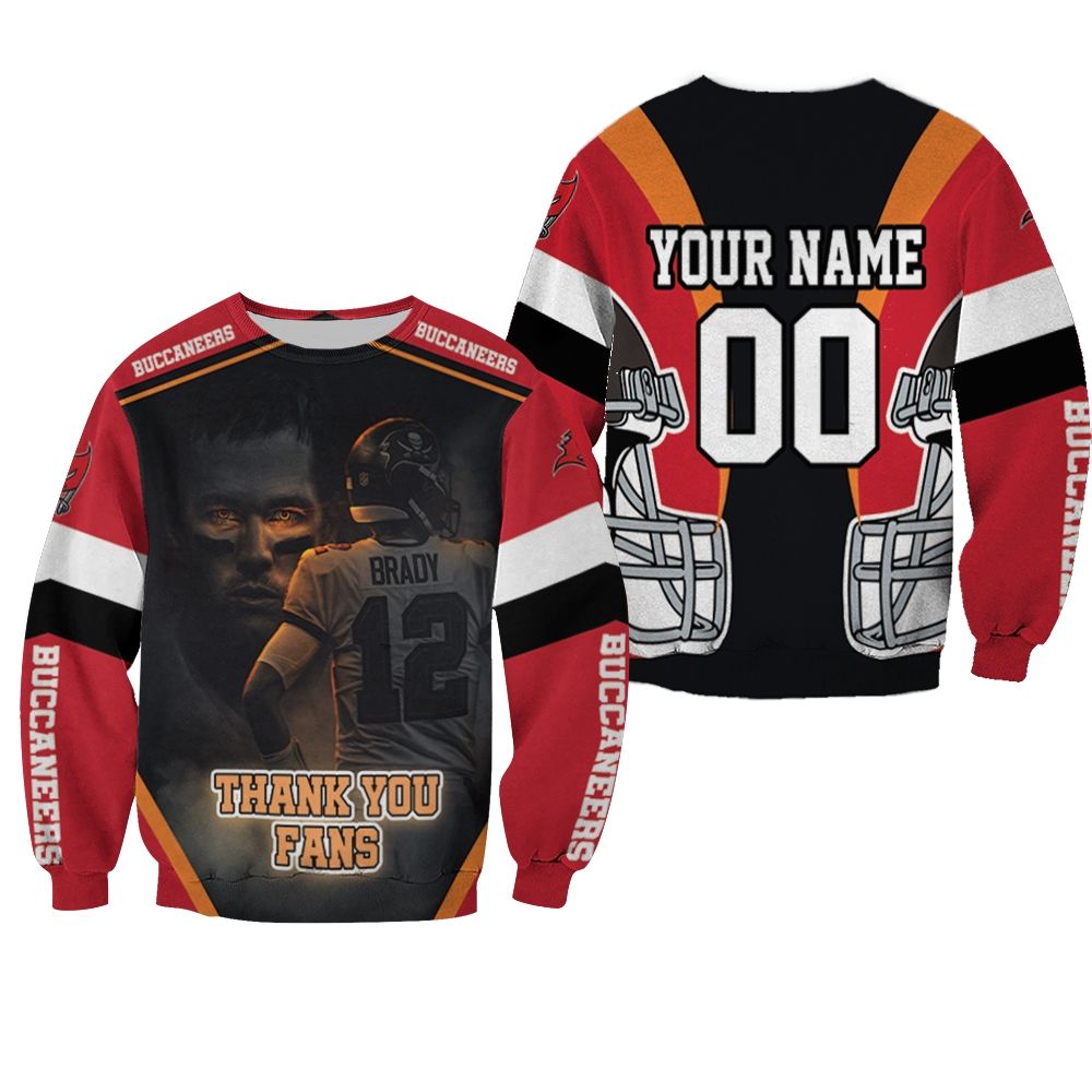 Tampa Bay Buccaneers Tom Brady 12 Poster For Fans Personalized Sweater