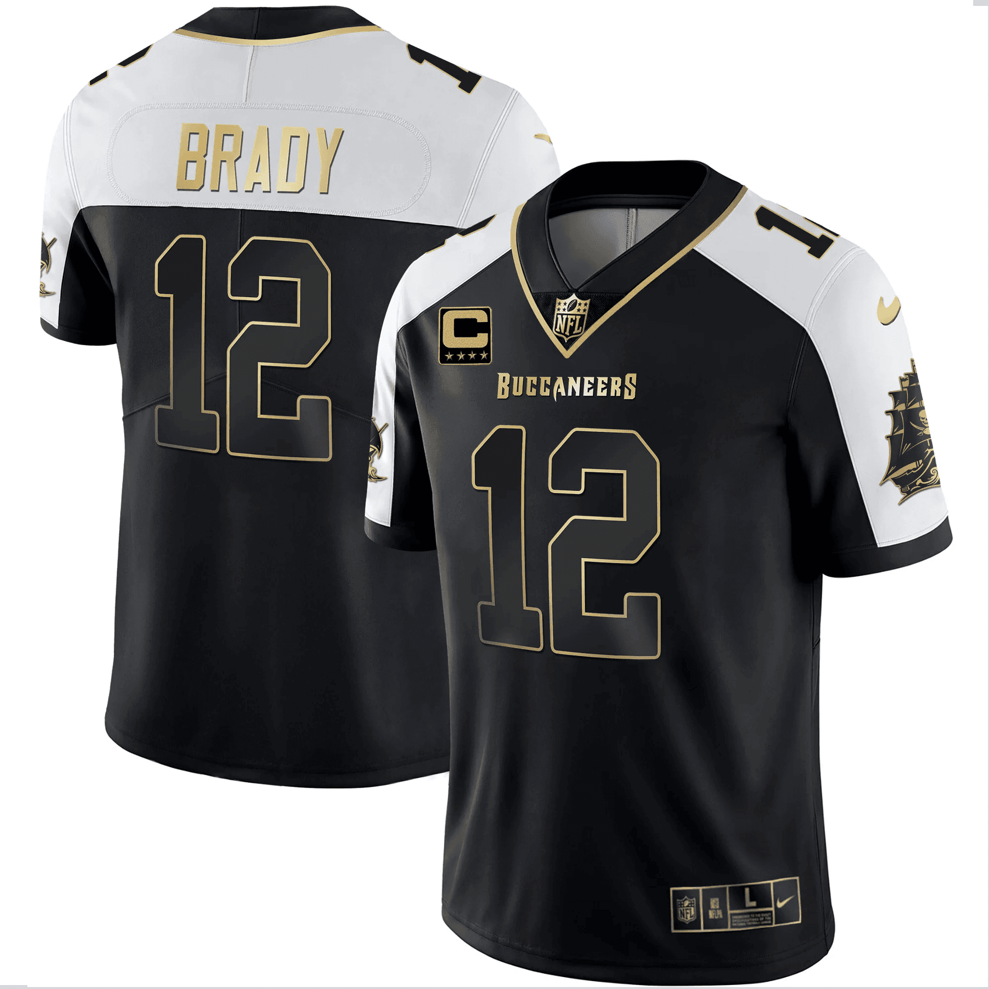 Tampa Bay Buccaneers Tom Brady Limited Alternate Jersey - All Stitched 