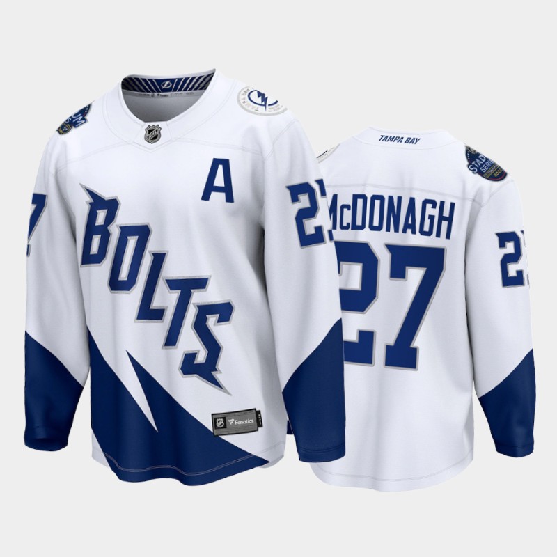 Tampa Bay Lightning #27 Ryan McDonagh White 2022 Stadium Series Fanatics Jersey