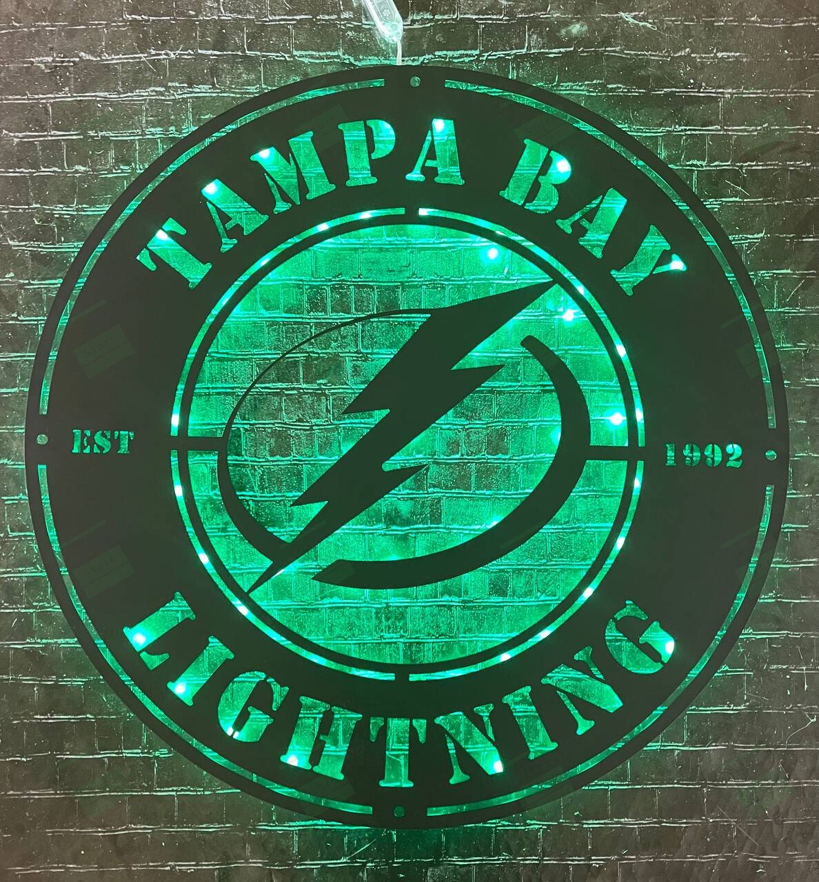 Tampa Bay Lightning Metal Sign – Led Light Sign NHL
