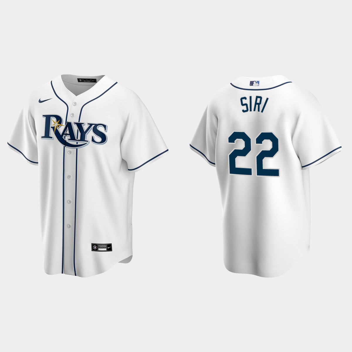 Tampa Bay Rays Jose Siri Home Jersey - White