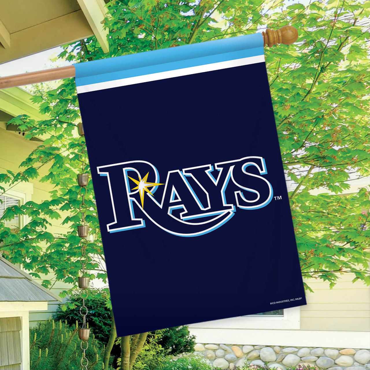 Tampa Bay Rays MLB Garden Flag, House Flag