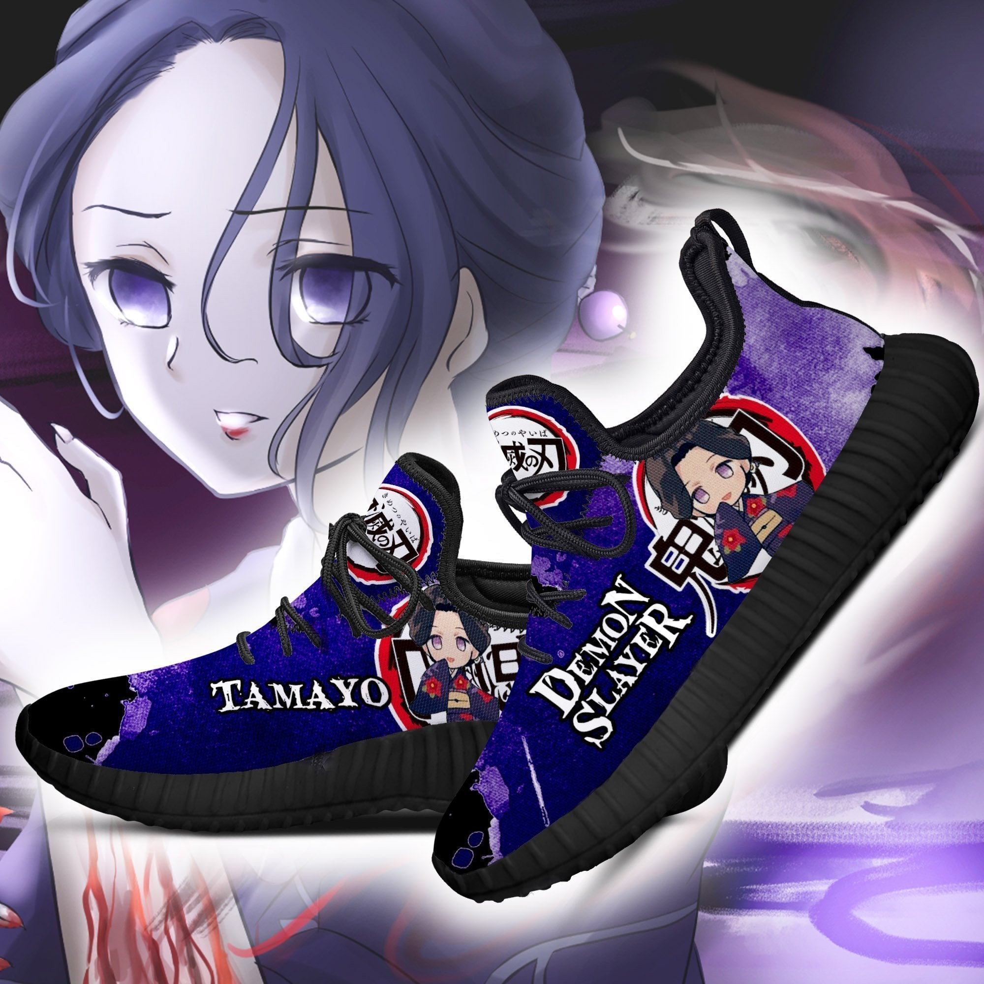 Tamyo Reze Shoes Costume Demon Slayer Anime Sneakers Fan Gift Idea