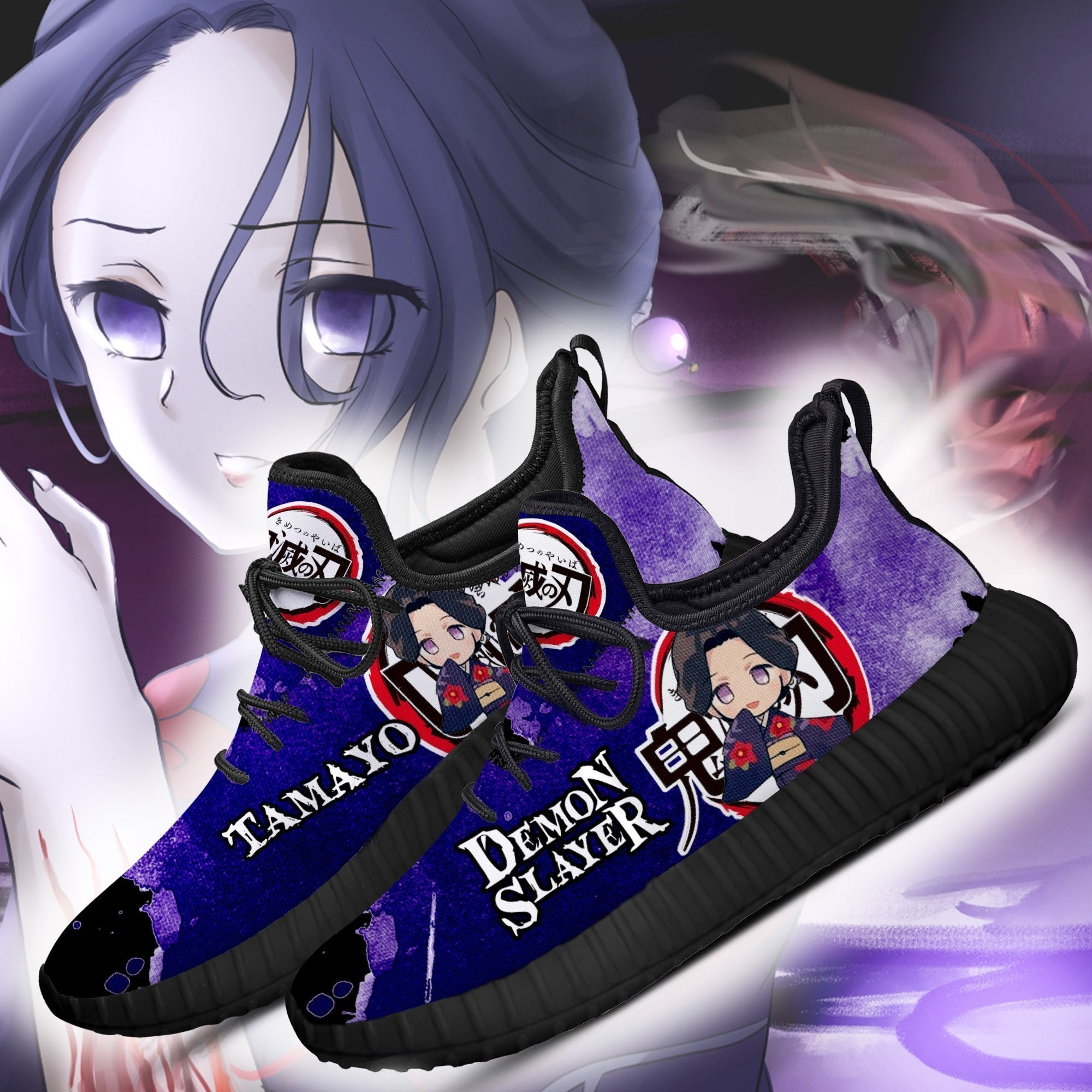 Tamyo Reze Shoes Costume Demon Slayer Anime Sneakers Fan Gift Idea