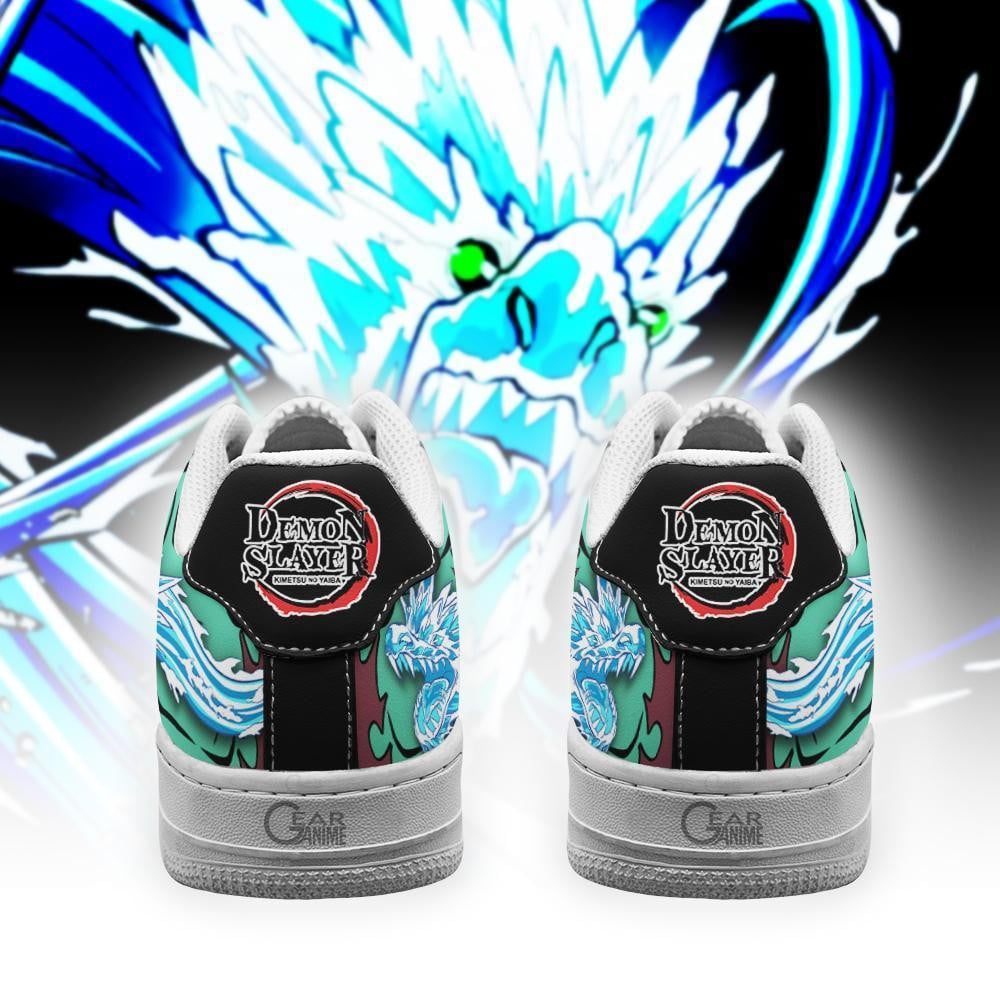 Tanjiro Air Sneakers Water Breathing Custom Anime Demon Slayer Shoes