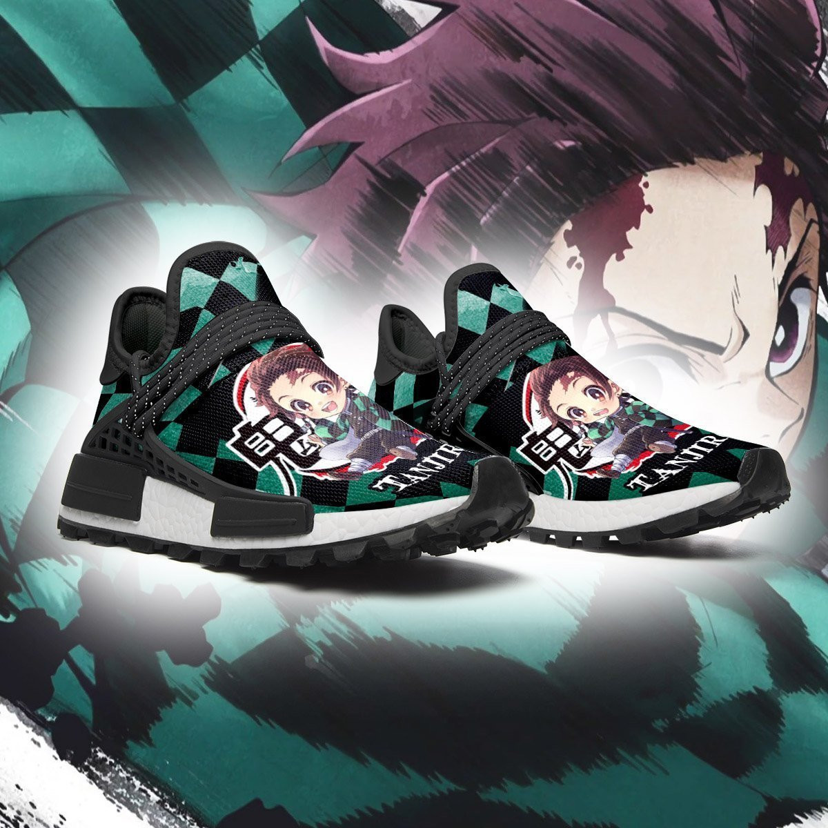 Tanjiro NMD Shoes Demon Slayer Anime Sneakers, NMD Shoes