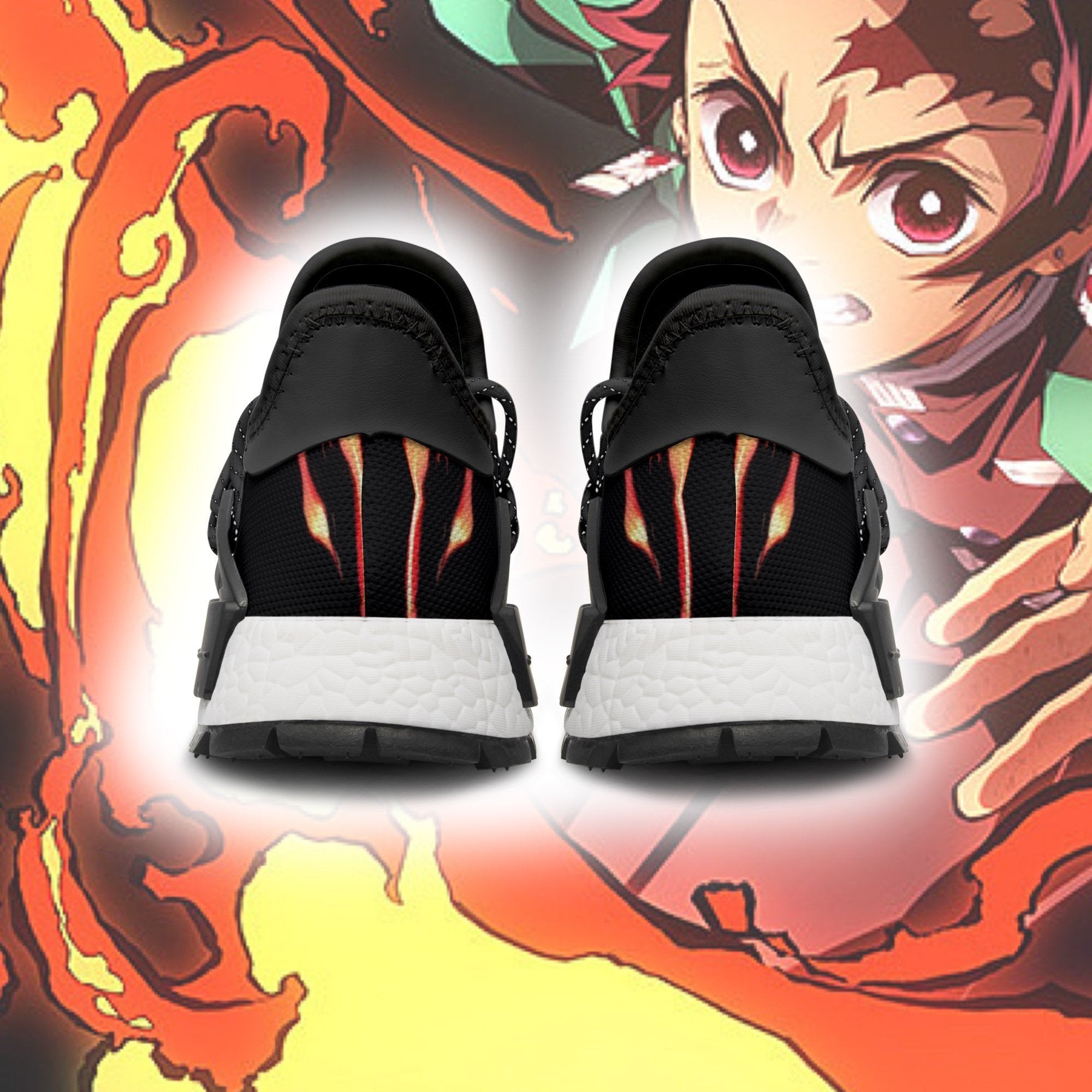 Tanjiro Shoes Sun Breathing Anime Sneakers, NMD Shoes