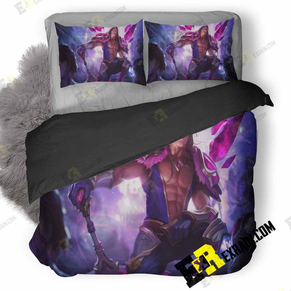 Taric League Of Legends V 3D Customized Duvet Cover Bedding Set