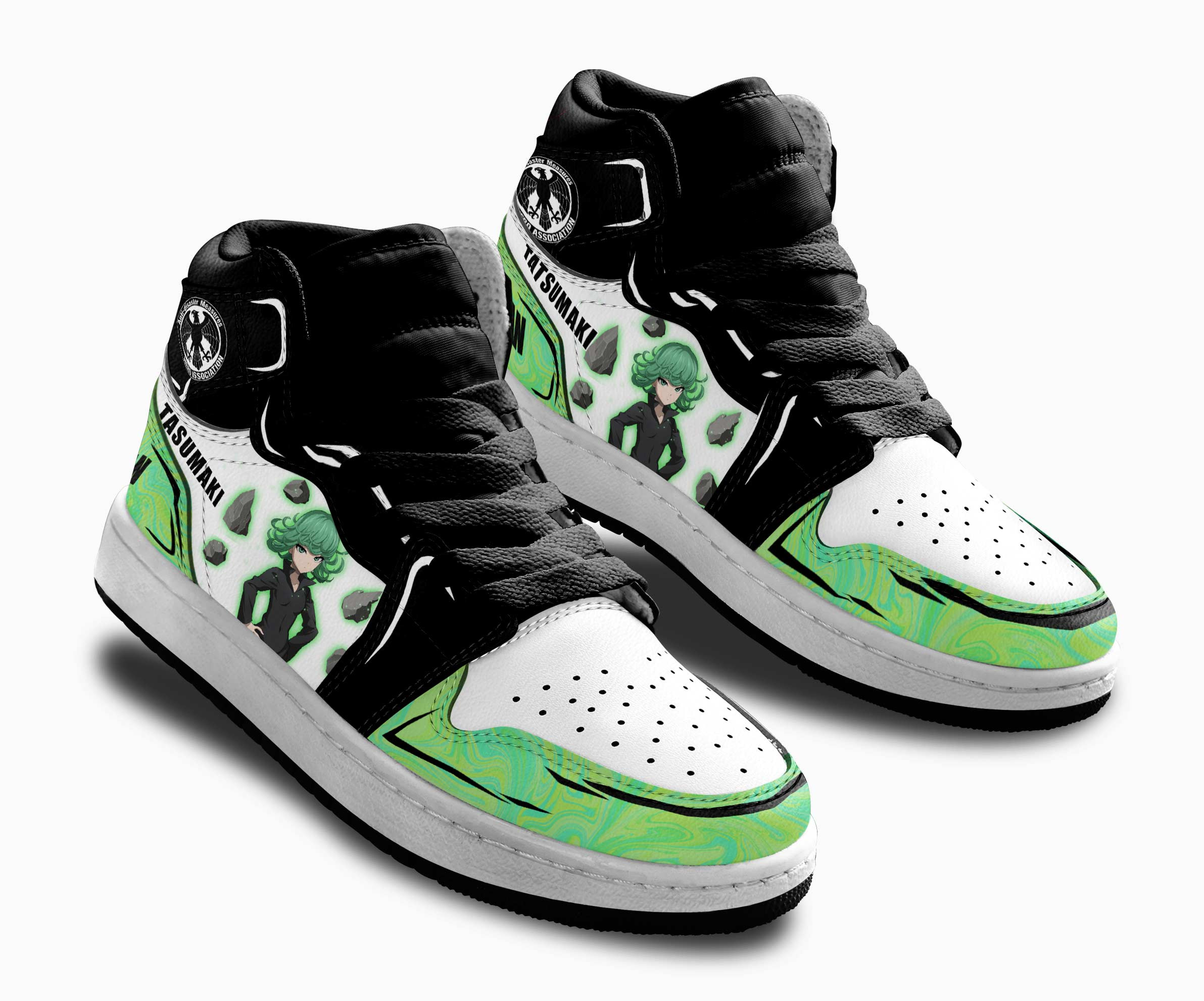 Tatsumaki Kids Sneakers Custom Anime One Punch Man Shoes For Kids