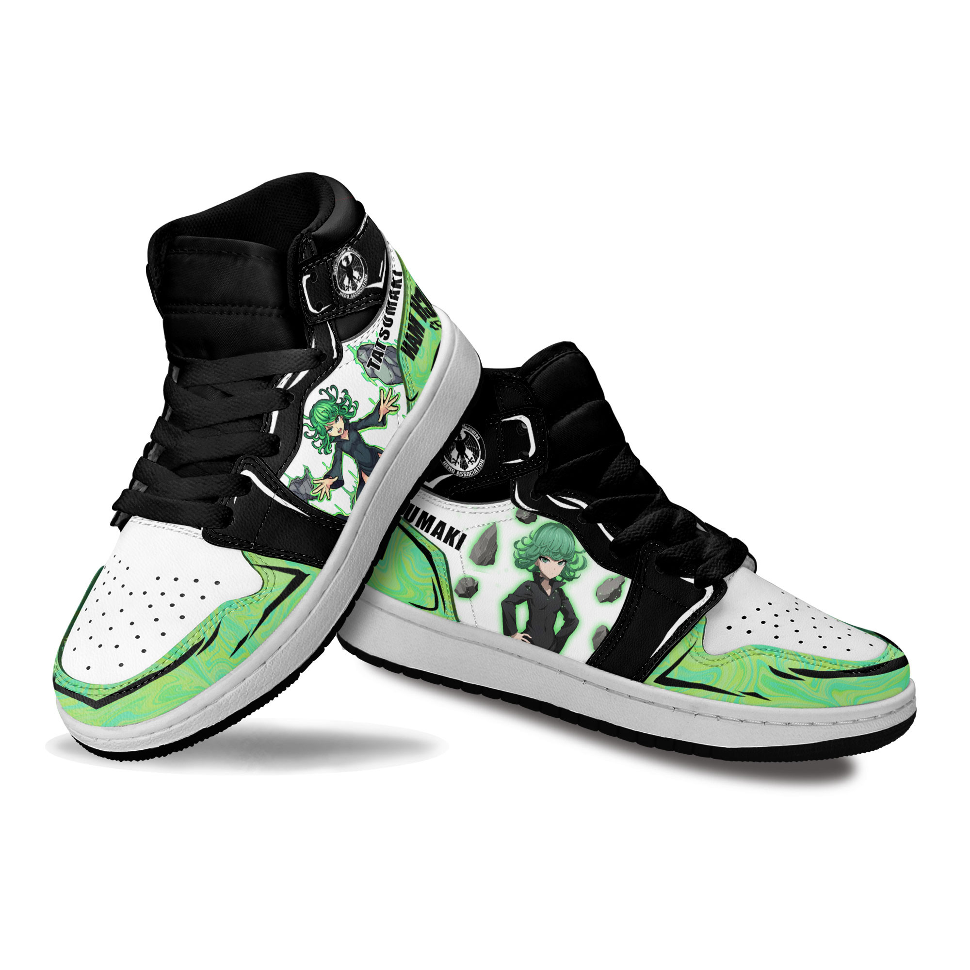 Tatsumaki Kids Sneakers Custom Anime One Punch Man Shoes For Kids