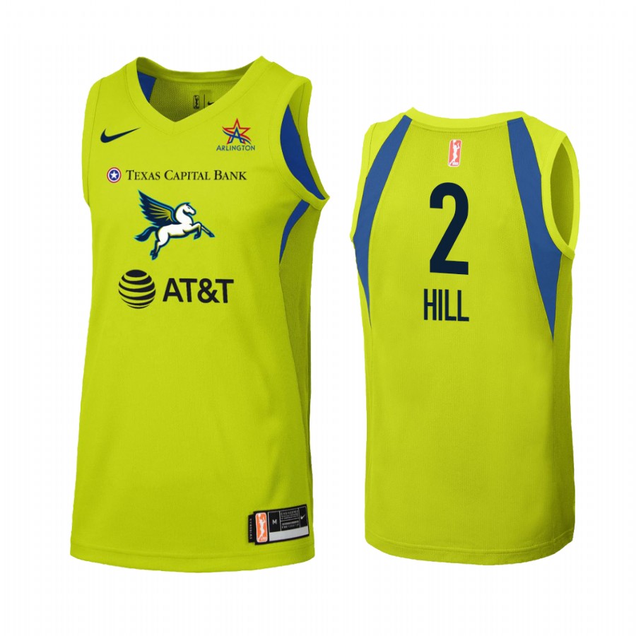 Tayler Hill WNBA Secondary Women's Green Jersey