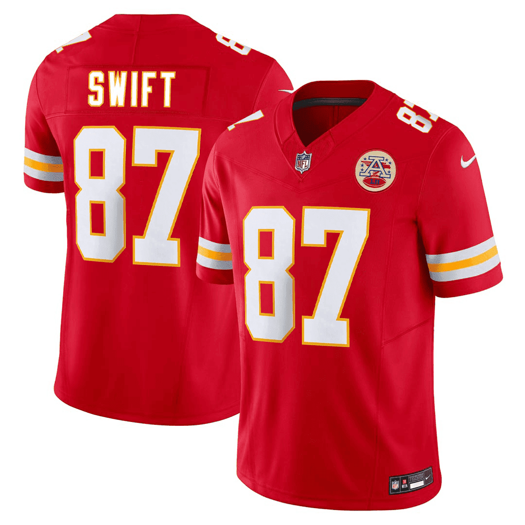 Taylor Swift Kansas City Chiefs Limited Swift - 87 Jersey - All Stitched 