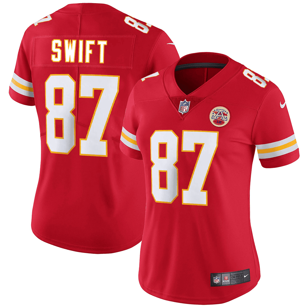 Taylor Swift Kansas City Chiefs Limited Swift - 87 Jersey - All Stitched 