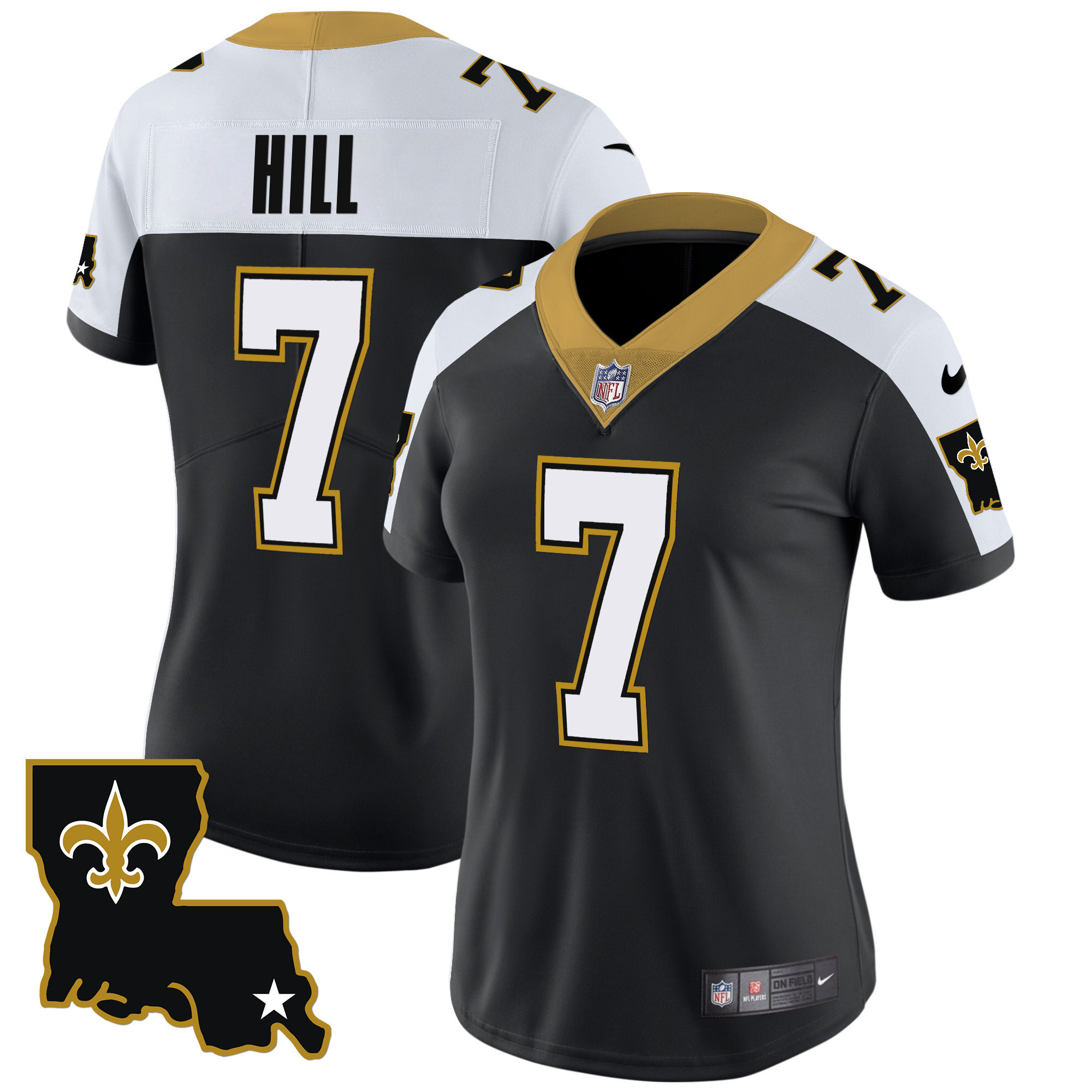 Taysom Hill Women's New Orleans Saints 1987 Legacy Vapor Alternate Jersey - All Stitched 