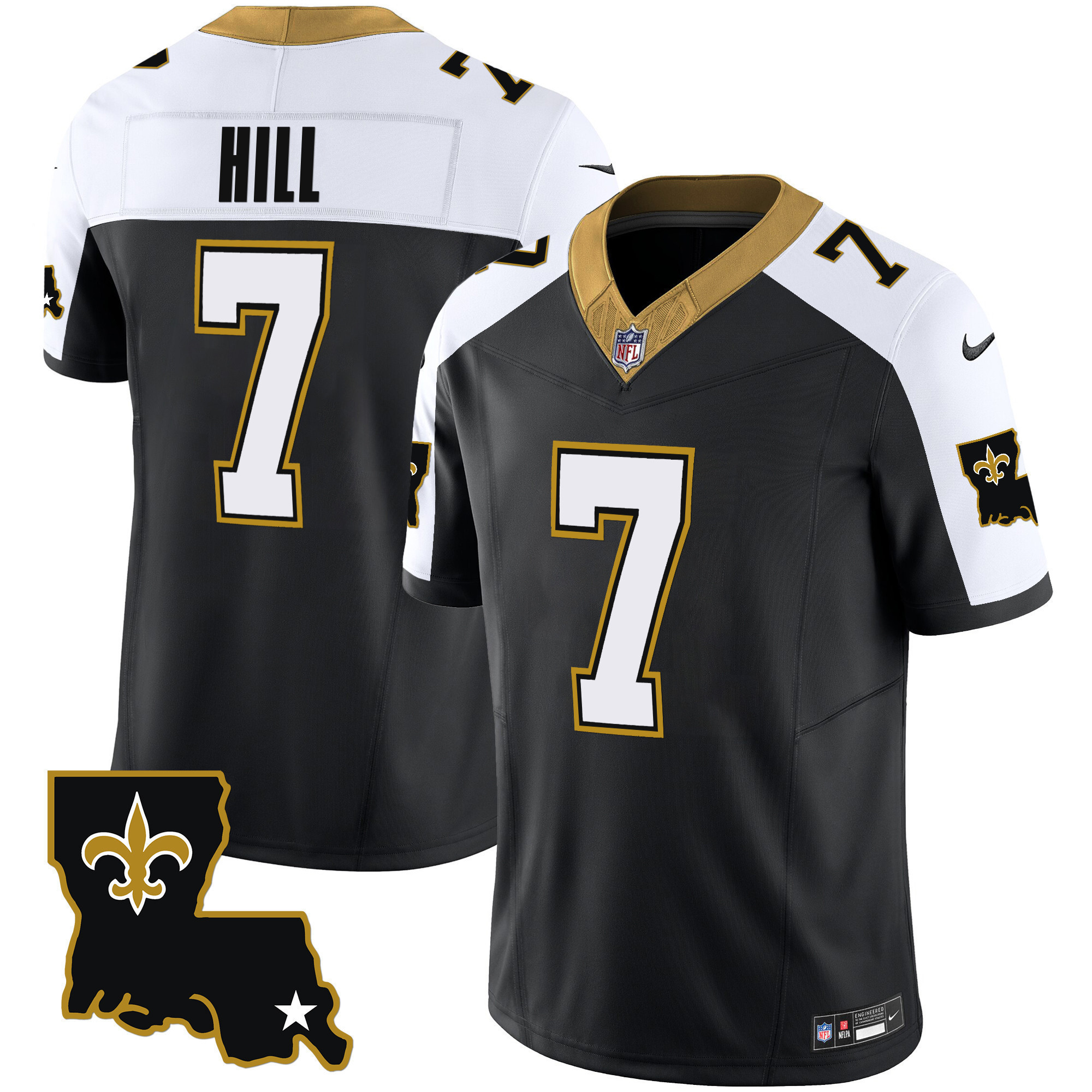 Taysom Hill Youth's New Orleans Saints 1987 Legacy Vapor Alternate Jersey - All Stitched 