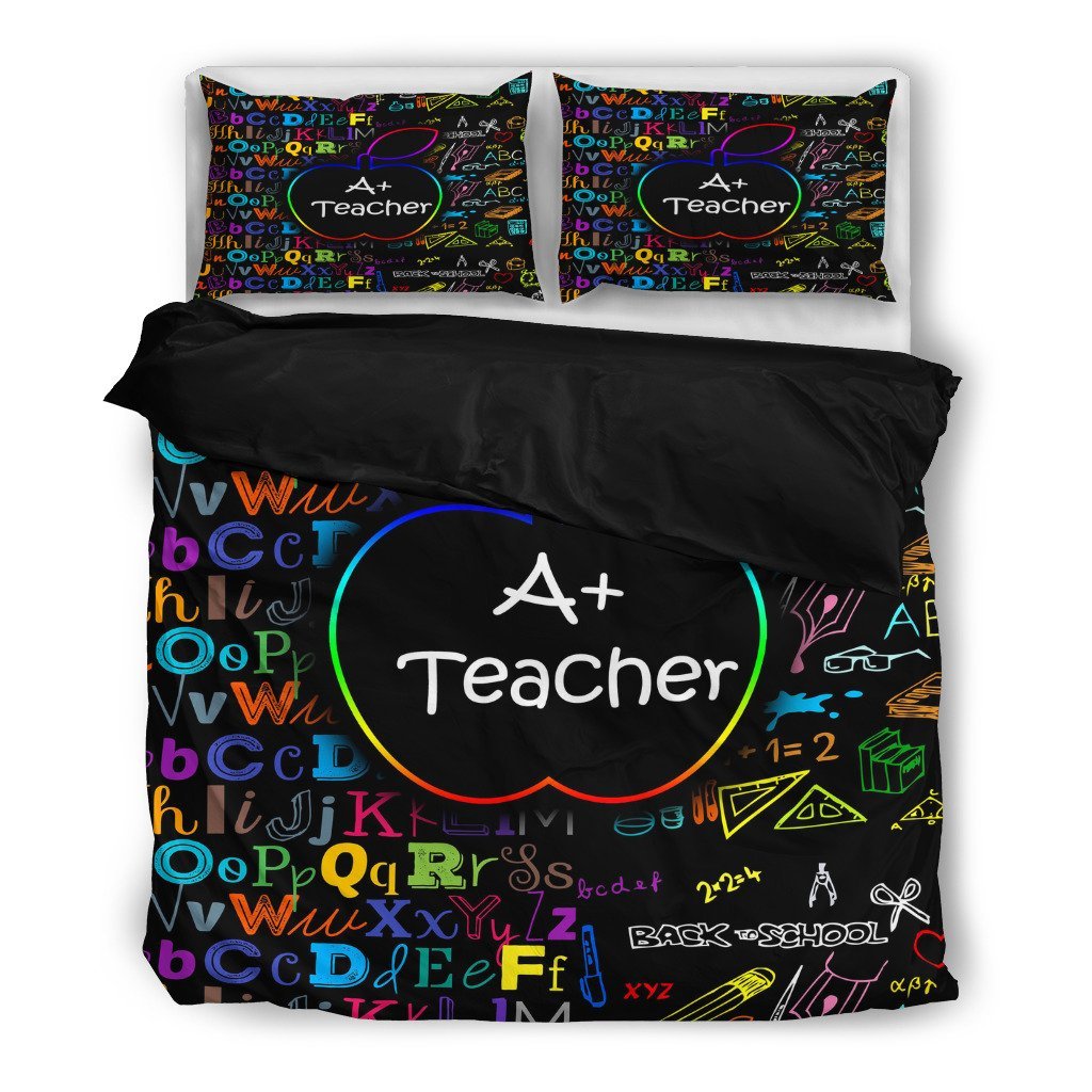 Teacher 3D Customized Duvet Cover Bedding Set