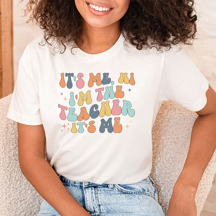 Teacher T Shirts I’m The Teacher Happy Back To School Day T-Shirt