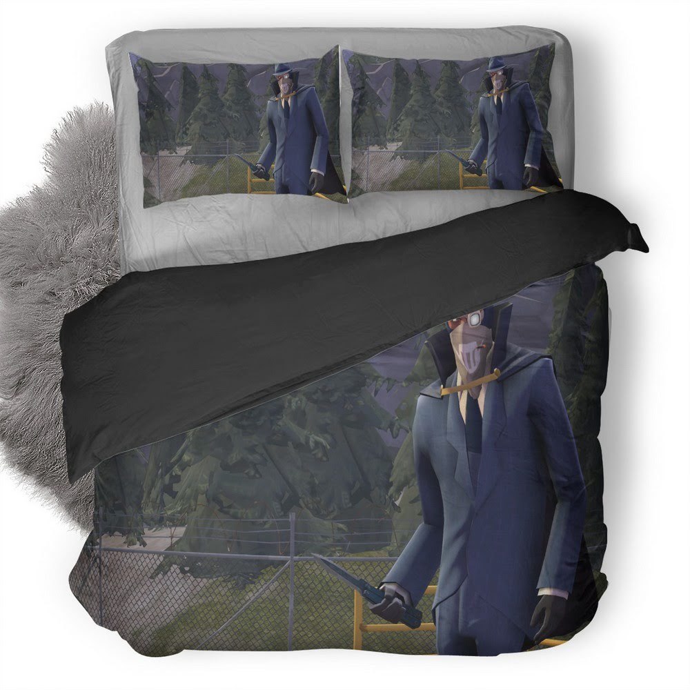 Team Fortress Spy 3D Customized Duvet Cover Bedding Set