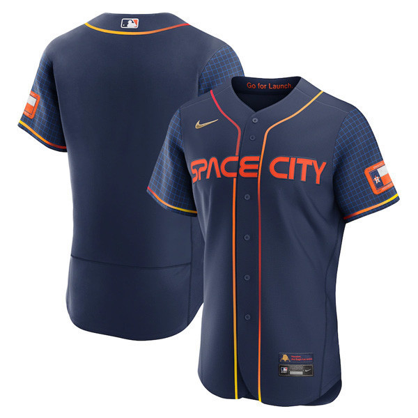 Team Houston Astros Flex Base Space City Jersey - All Stitched