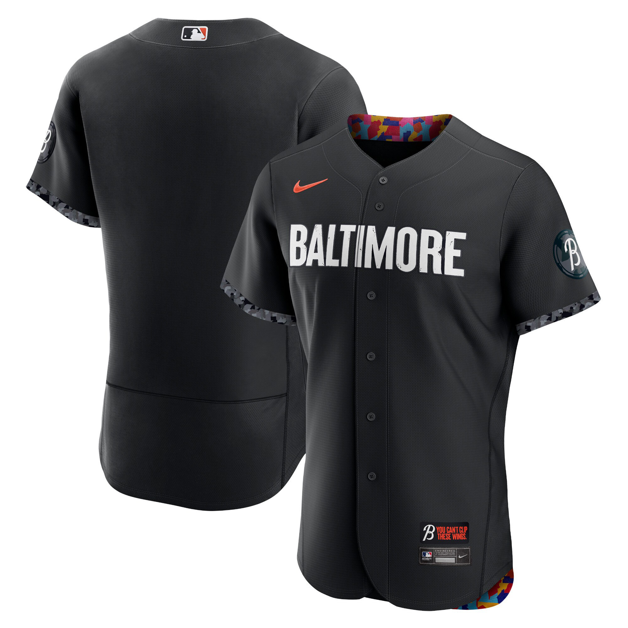 Team Men's Baltimore Orioles 2023 City Connect Flex Base Jersey - All Stitched