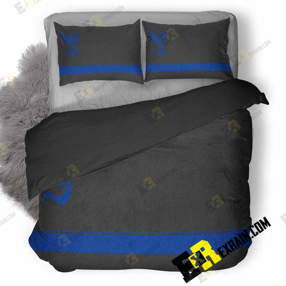 Team Mystic Wide 3D Customized Duvet Cover Bedding Set
