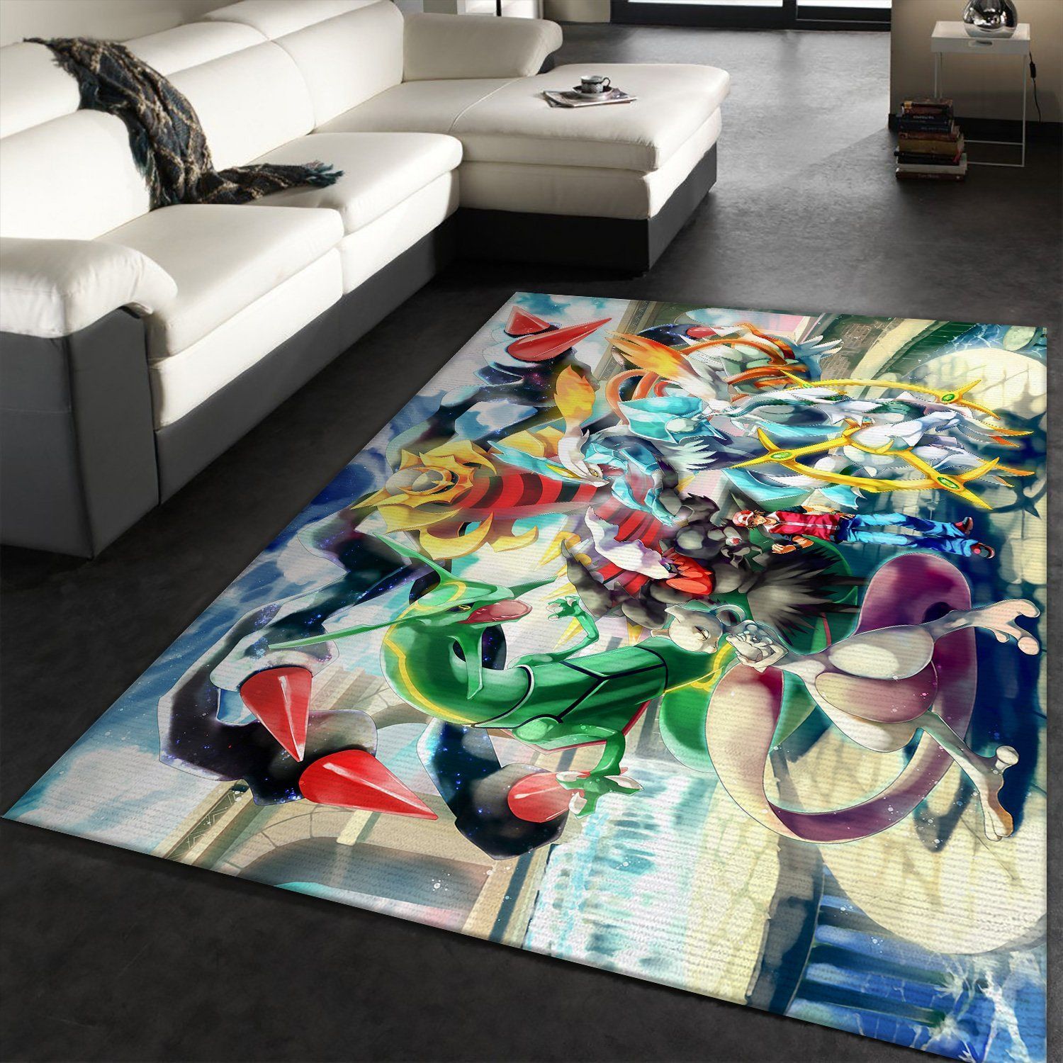 Team Pokemon Rectangle Rug – Custom Size And Printing