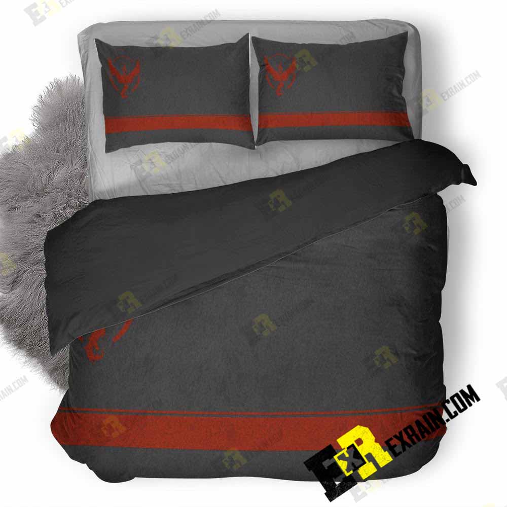 Team Valor 3D Customized Duvet Cover Bedding Set