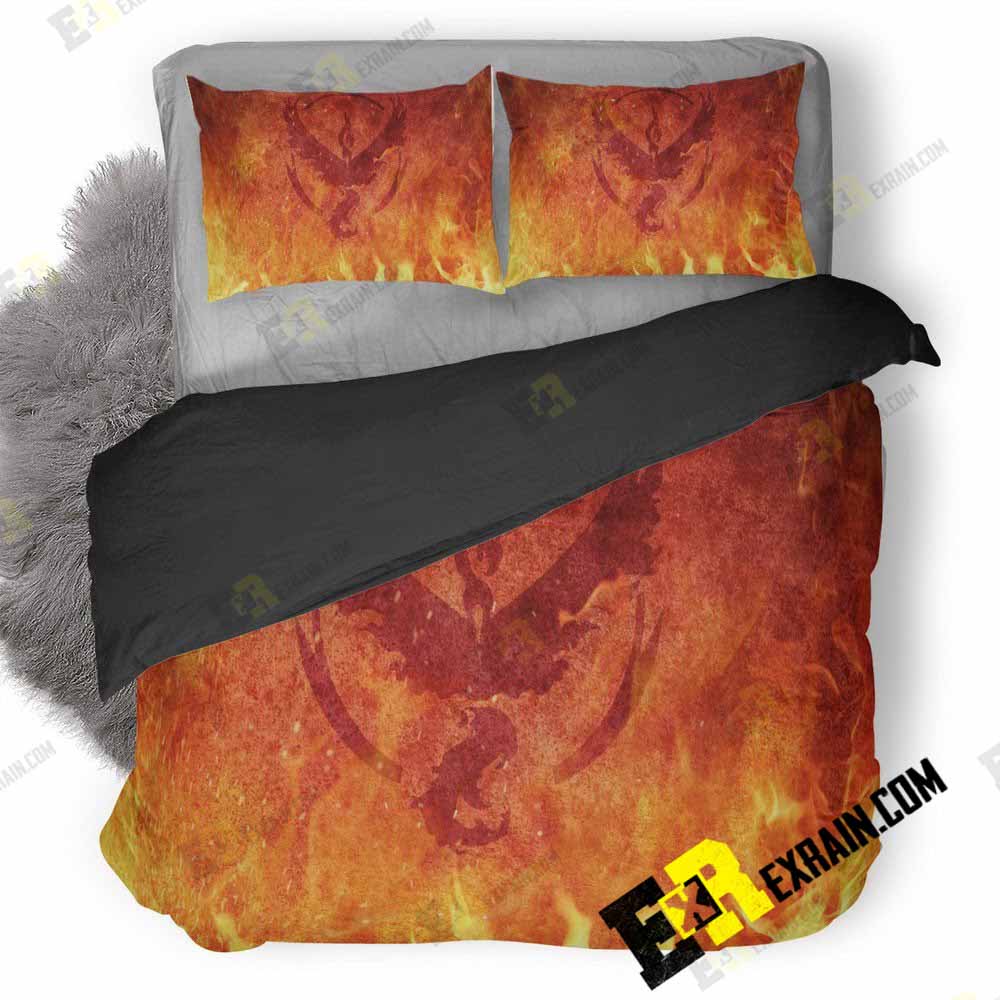 Team Valor Po 3D Customized Duvet Cover Bedding Set