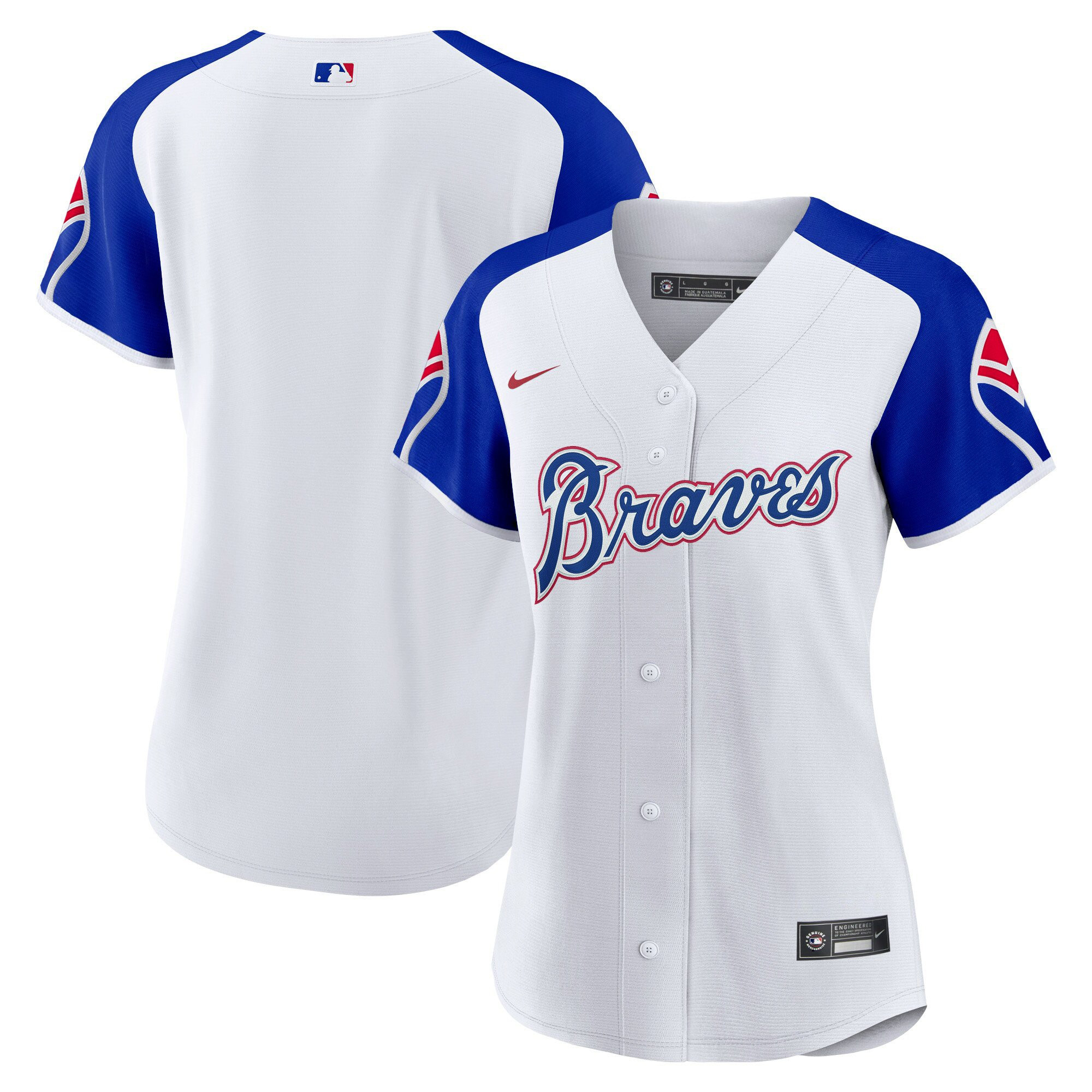 Team Women's Atlanta Braves Throwback 1974 - 1982 Baseball 1974 Jersey - All Stitched