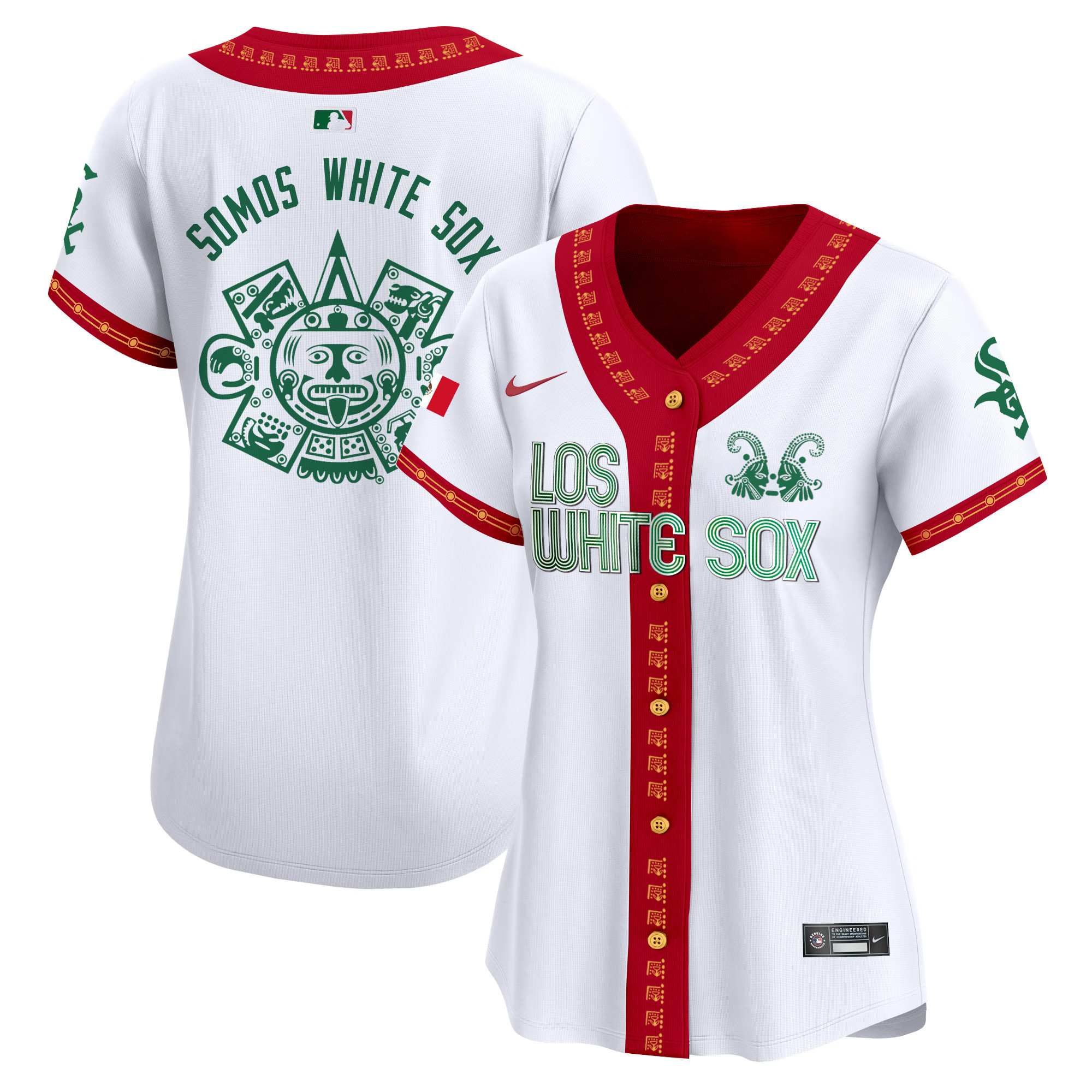 Team Women's Chicago White Sox Mexico Vapor Premier Limited Jersey - All Stitched