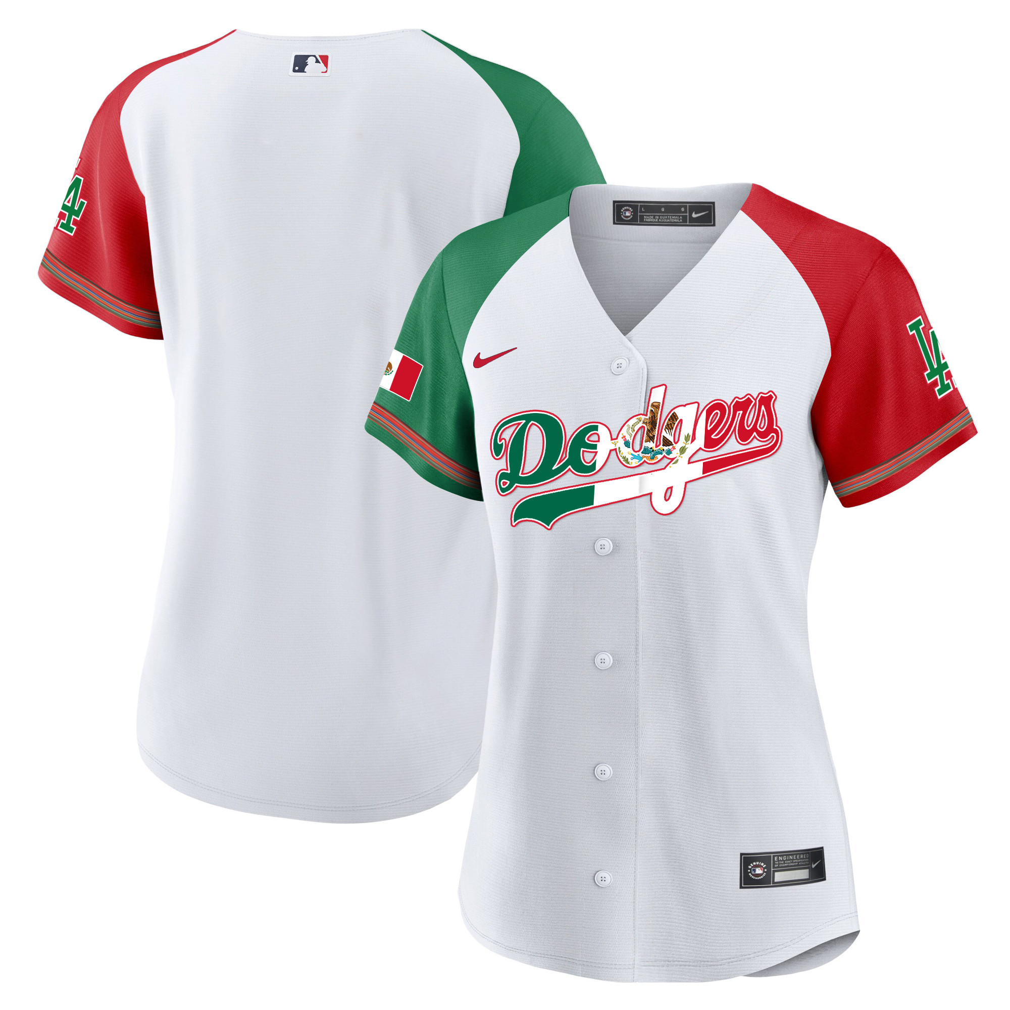 Team Women's Los Angeles Dodgers Mexico Baseball Limited V4 Alternate Jersey - All Stitched