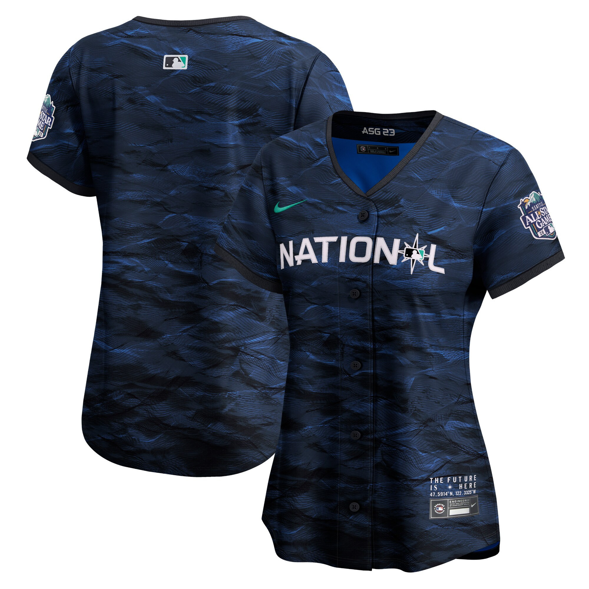 Team Women's National League 2023 All-Star Game Royal Jersey - All Stitched