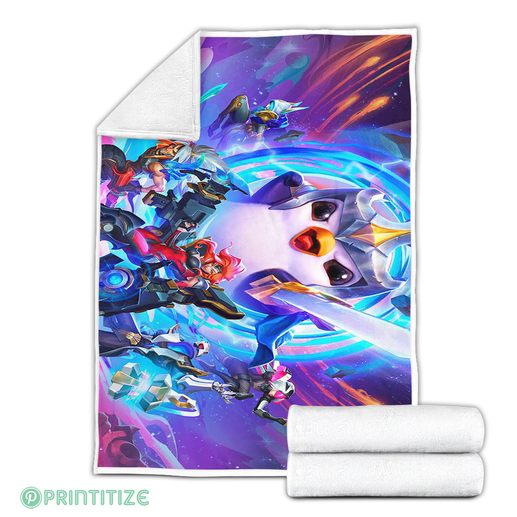 Teamfight Tactics Gameplay Fleece Blanket
