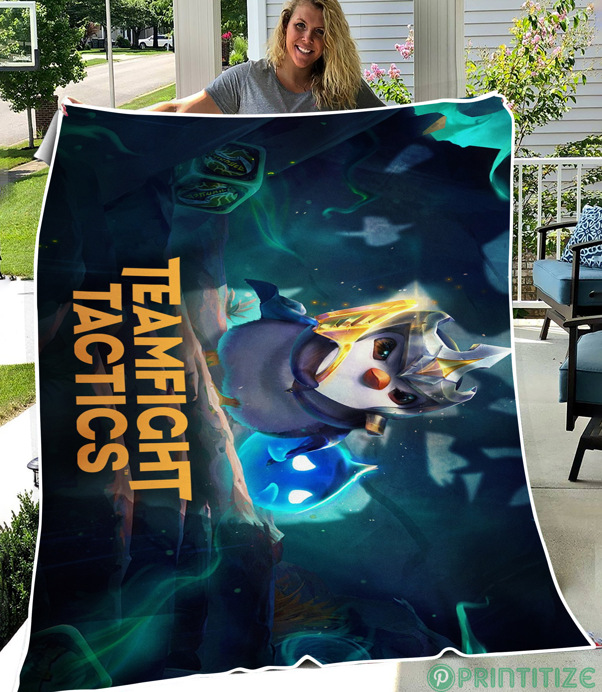 Teamfight Tactics Set 5 Fleece Blanket