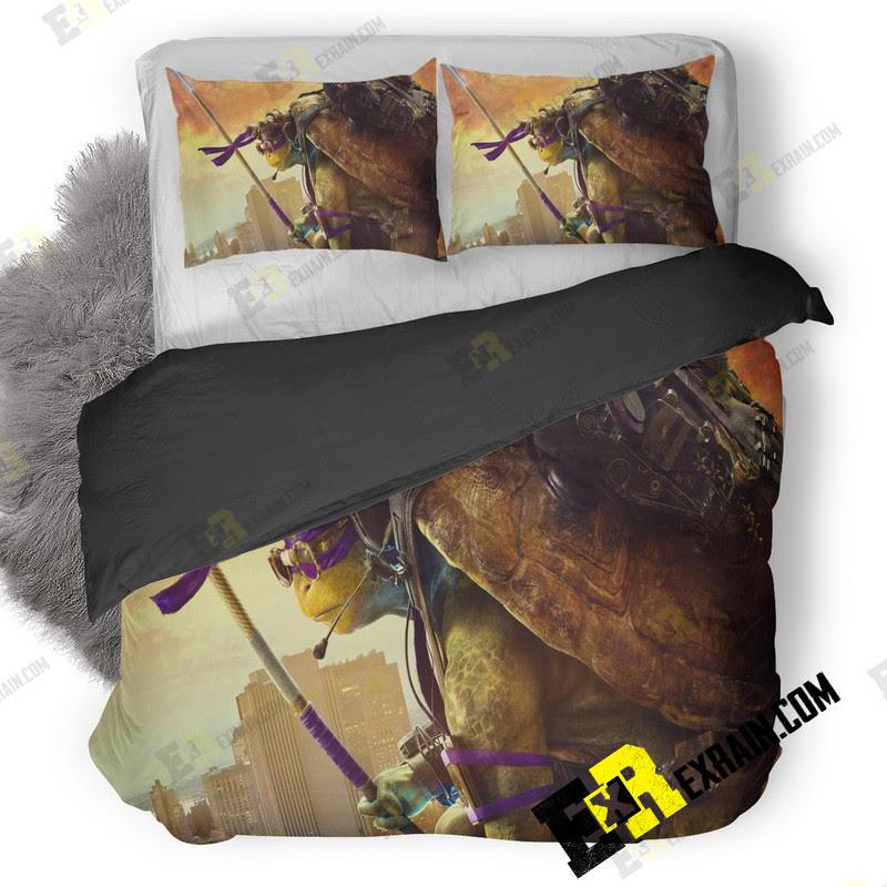 Teenage Mutant Ninja Turtles Out Of The Shadows 3D Customized Duvet Cover Bedding Set