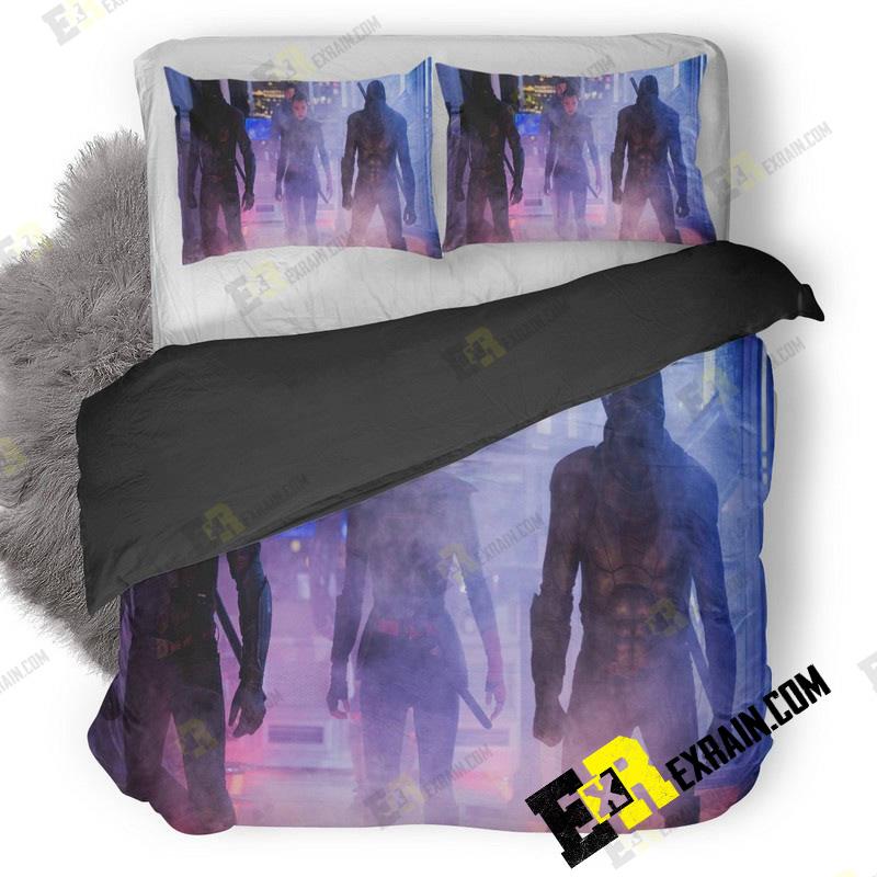 Teengae Mutant Ninja Turtle Foot Clan Qhd 3D Customized Duvet Cover Bedding Set