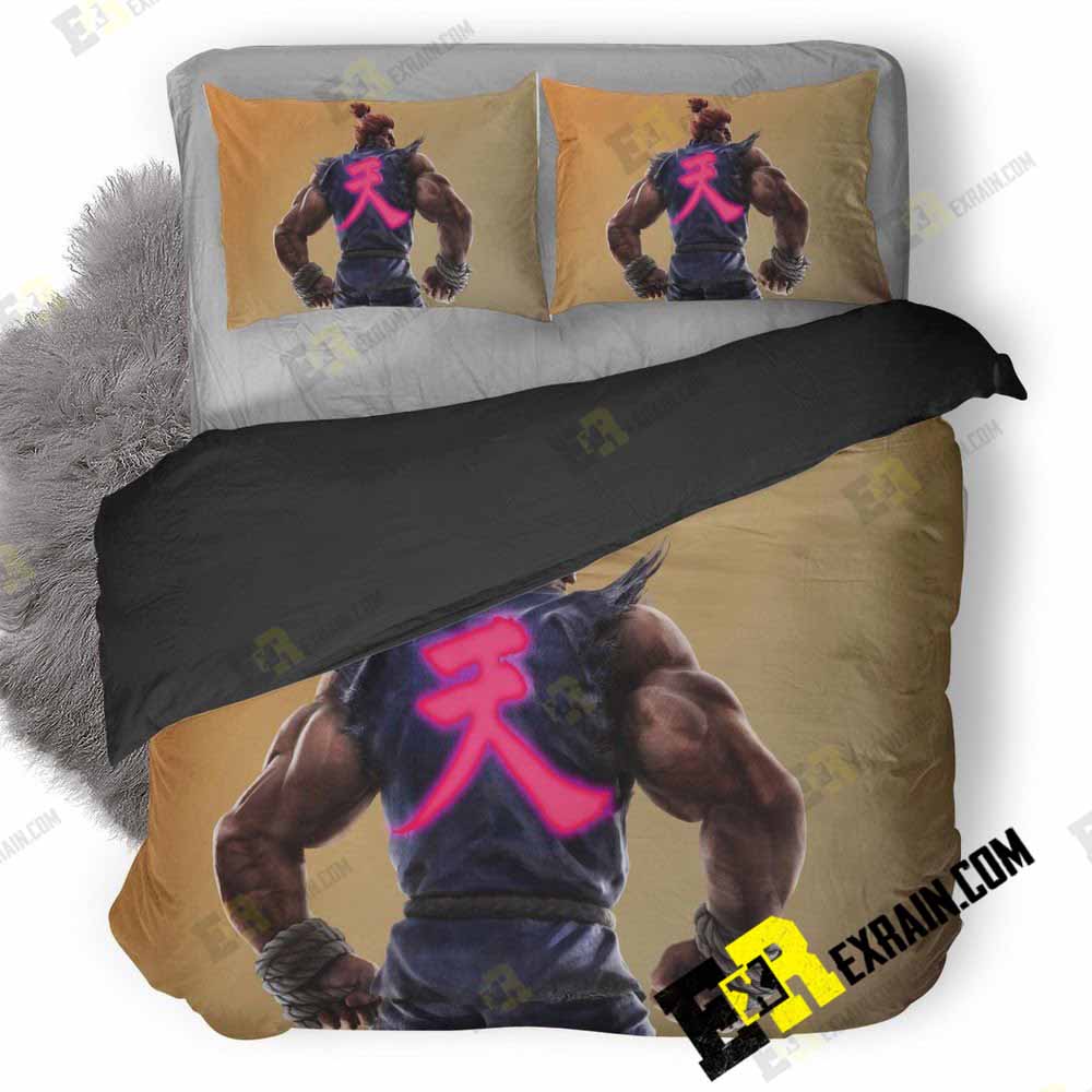 Tekken Akuma Cgi Art Fz 3D Customized Duvet Cover Bedding Set
