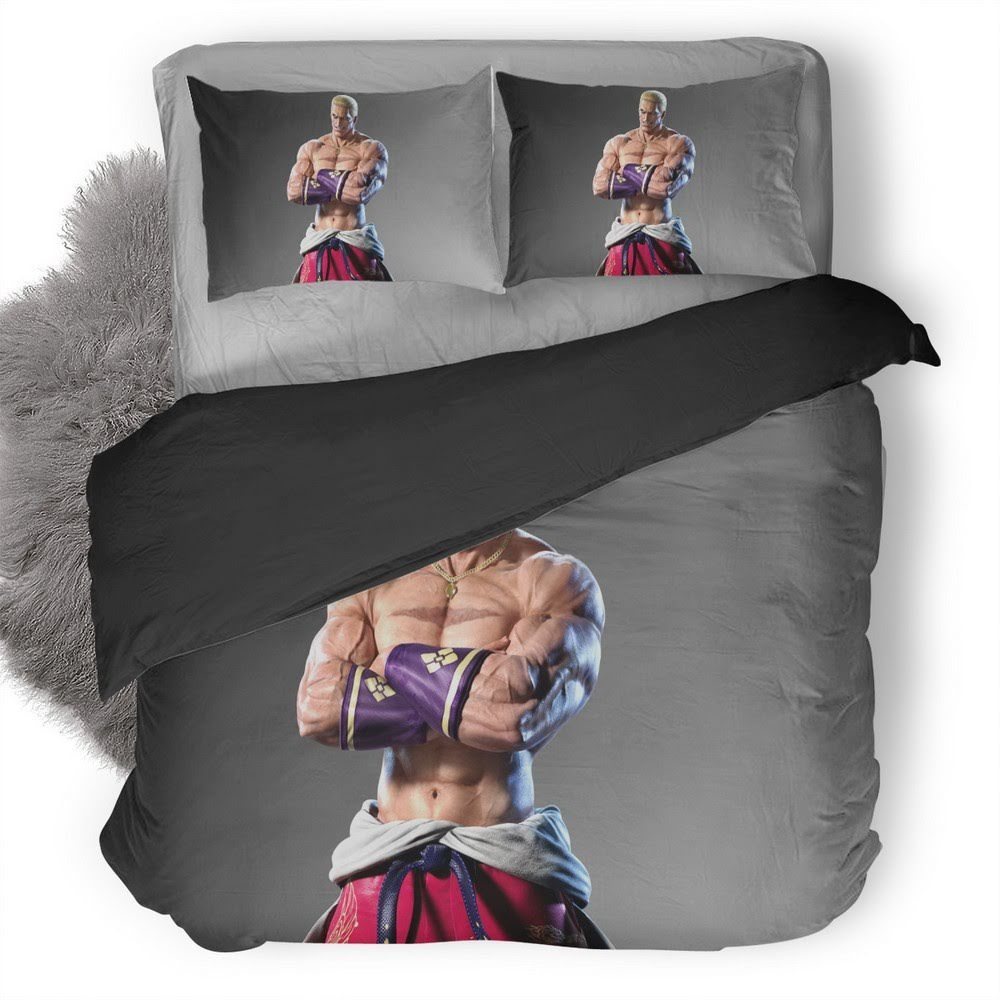 Tekken Geese Howard 3D Customized Duvet Cover Bedding Set