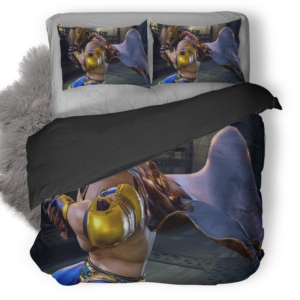 Tekken King 3D Customized Duvet Cover Bedding Set