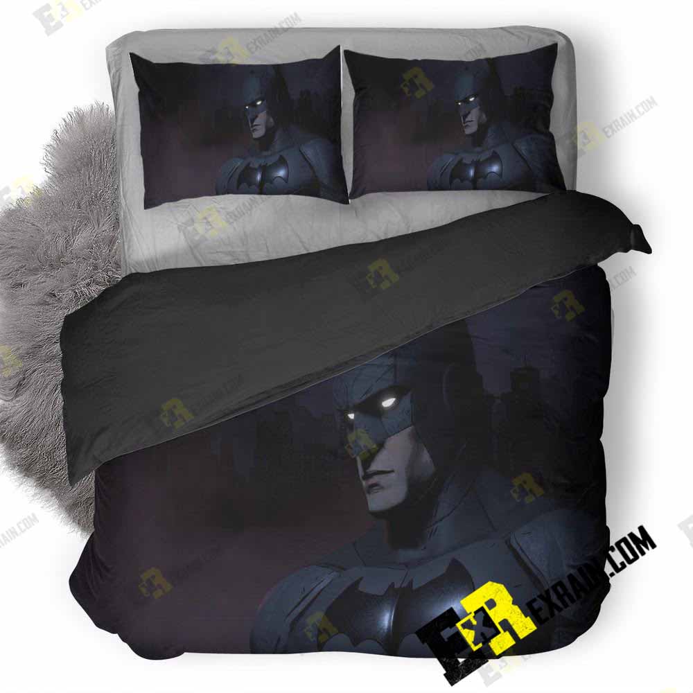 Telltale Batman 3X 3D Customized Duvet Cover Bedding Set